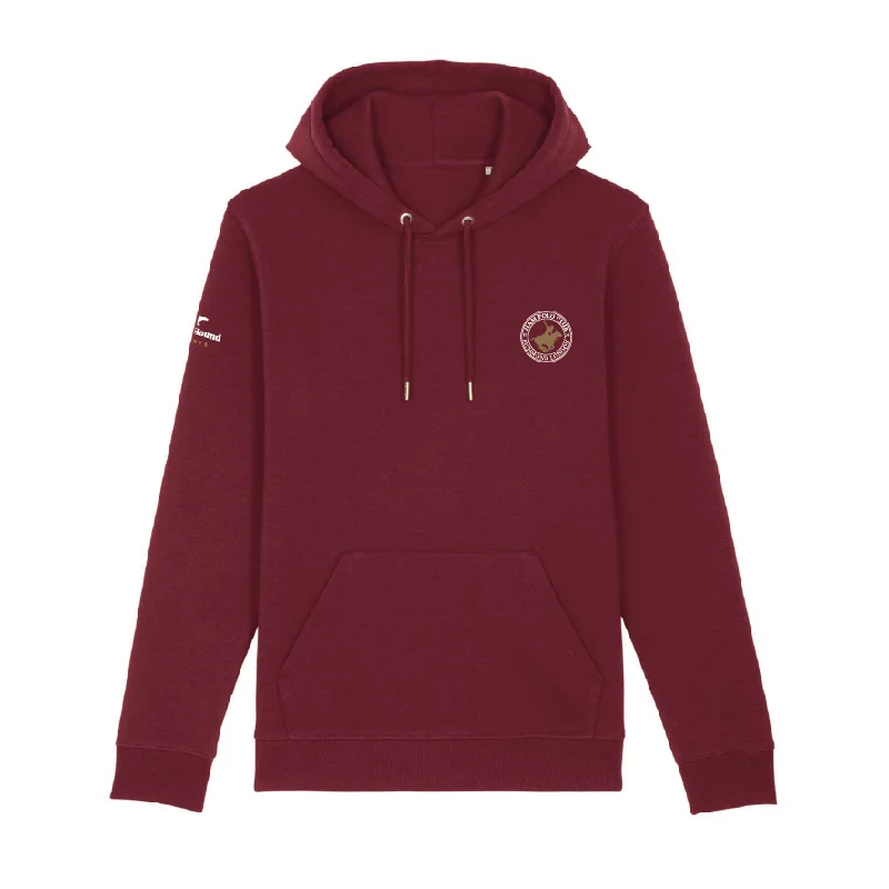 Massive Deals Ham Polo Burgundy Hoodie