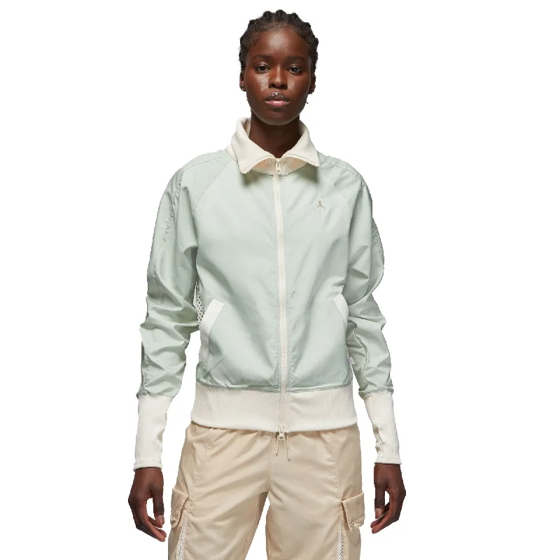 Air Jordan Bephies Beauty Supply Track Women's Jacket Dusty Sage-Pale Ivory