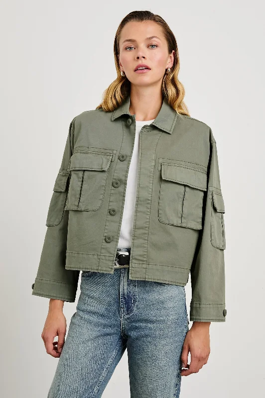 MADISON JACKET - DARK OLIVE