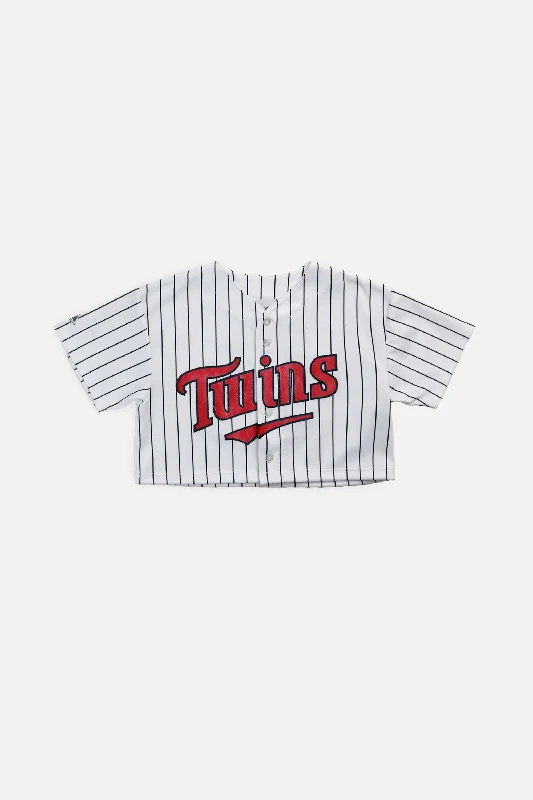 Unbeatable Prices Rework Crop Minnesota Twins MLB Jersey - M