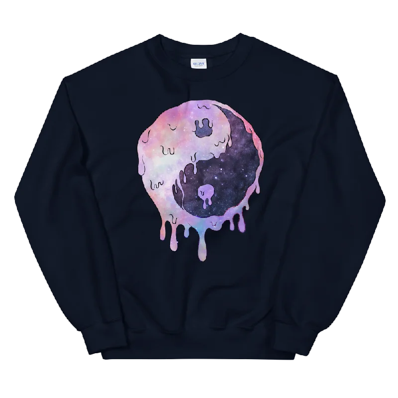 Yinyang Melting Graphic Sweatshirt