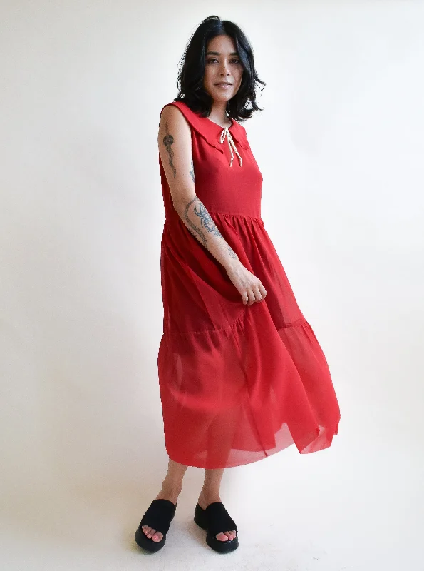 Act Now Tabitha Dress in Paprika
