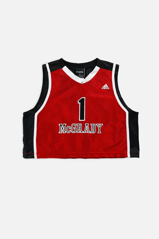 Super Sale Rework Houston Rockets NBA Crop Jersey - S