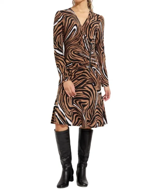 Today’s Deal Side Zip Dress In Black/Multi | Black/Multi