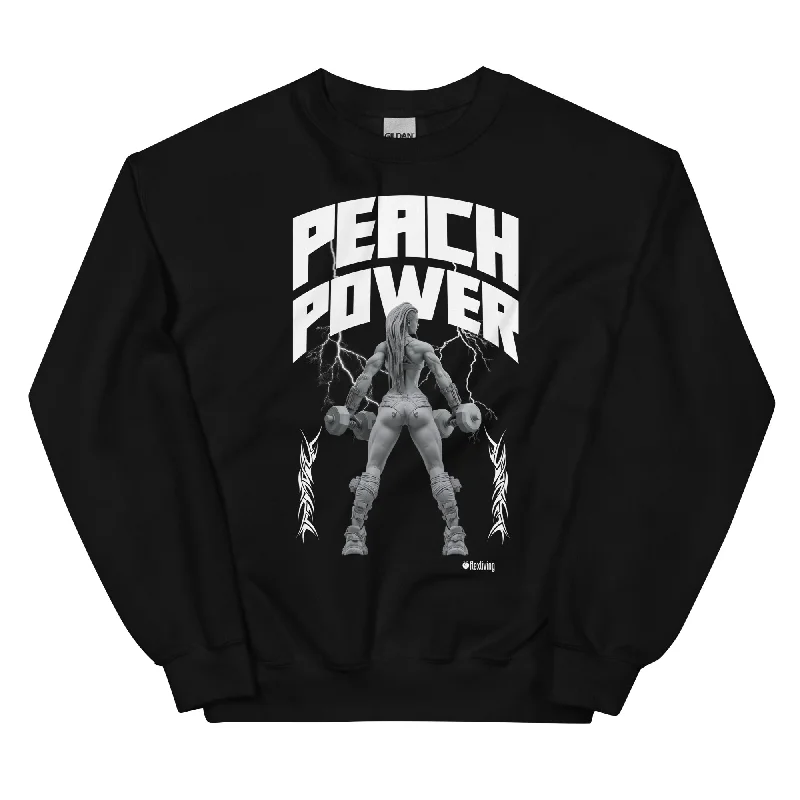 Super Sale Peach Power Unisex Sweatshirt