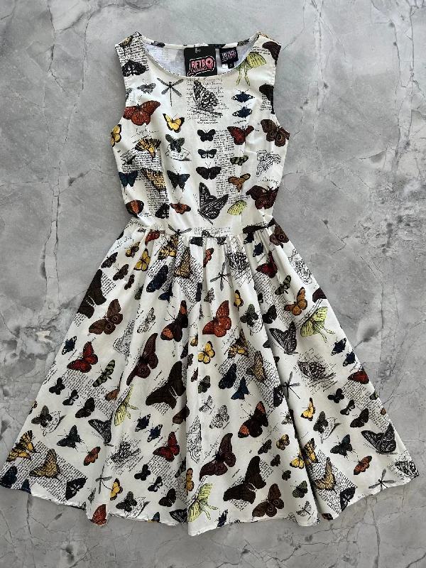 Massive Deals Butterfly Vintage Dress