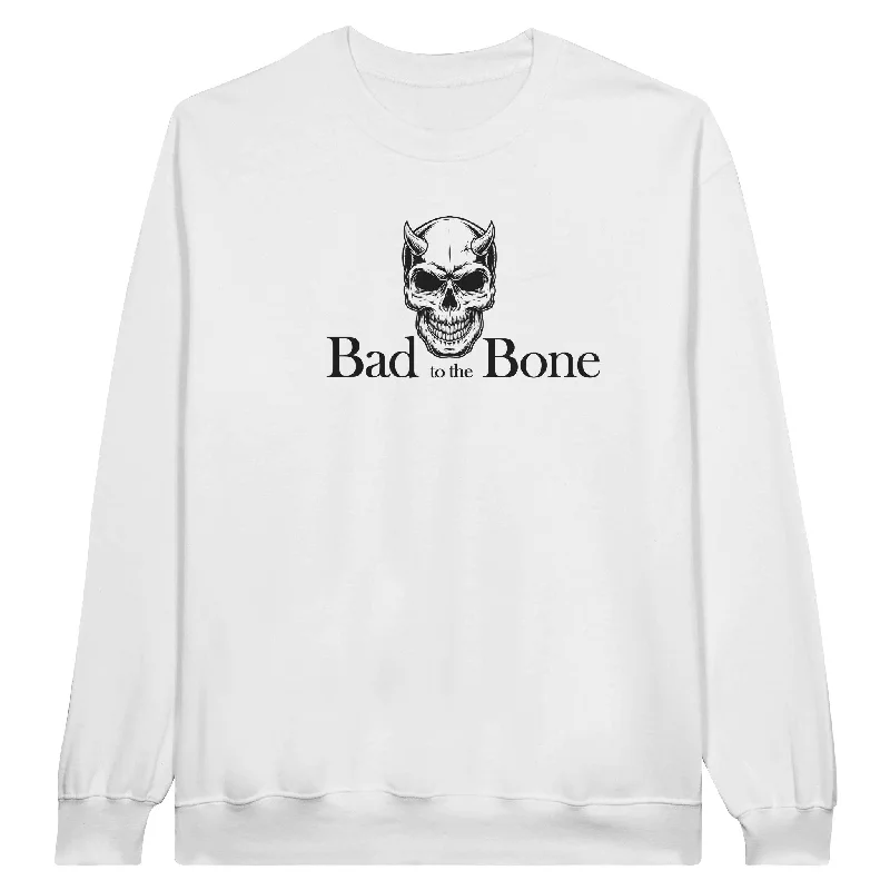 Savings Spectacular Bad to the Bone Unisex Crewneck Sweatshirt