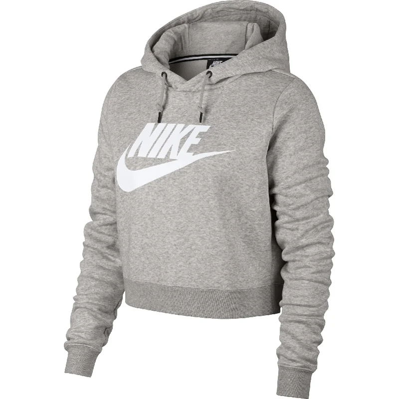 Nike Sportswear Rally Women's Cropped Hoodie Grey