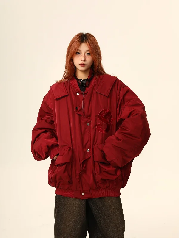 Limited Edition Varsity S Bomber Jacket