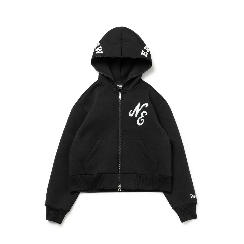 Act Now 【ゴルフ】 WOMEN'S テックスウェット フルジップフーディー Classic Logo クラシックロゴ ブラック