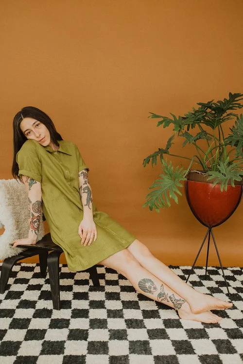 Seasonal Sale Revolution Dress in Avocado