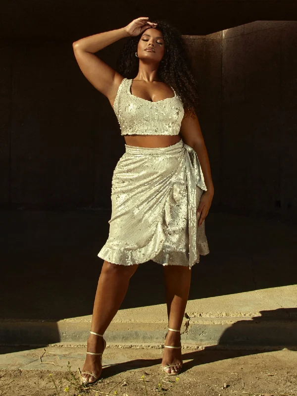 Shop and Save Lola Sequin Skirt