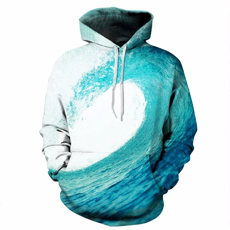 Great Deals Ocean Wave Hoodie