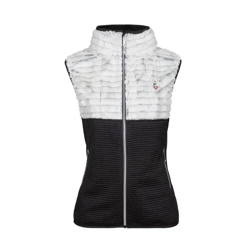 Suage Fleece Vest - White