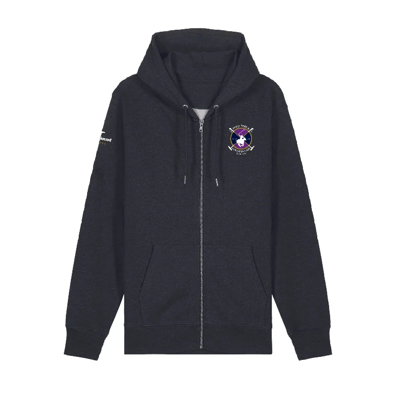 Deal Dash Zürich Dark Heather Grey Zip Hoodie