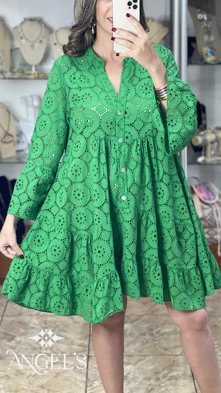 Mega Sale OS Eyelet Dress