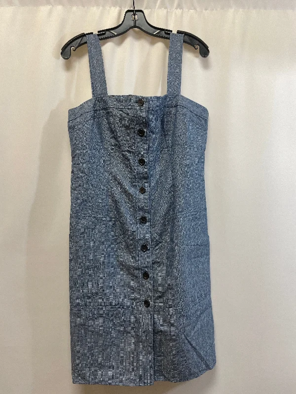 Exclusive Savings Blue Dress Casual Midi Derek Lam, Size L
