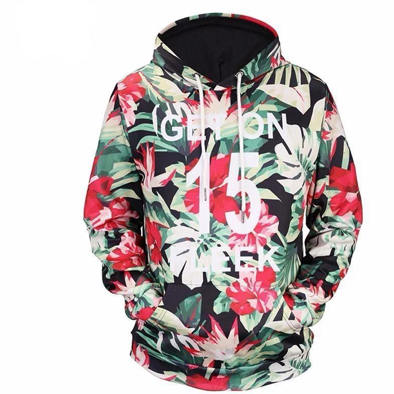 Year-End Sale Jungle Flowers 15 Hoodie