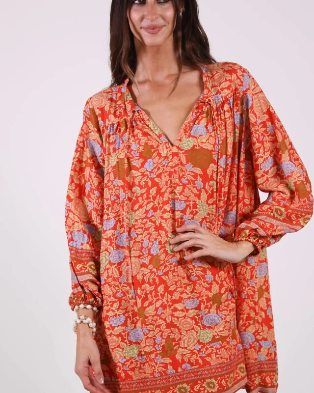 Warehouse Sale Paige Tunic In Orange | Orange