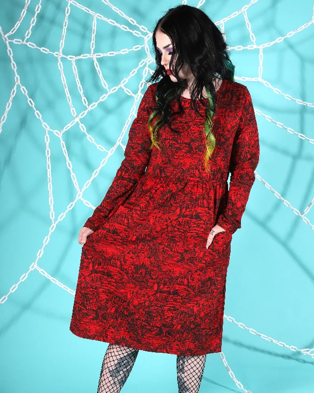 Flash Sale Red Witch Dress