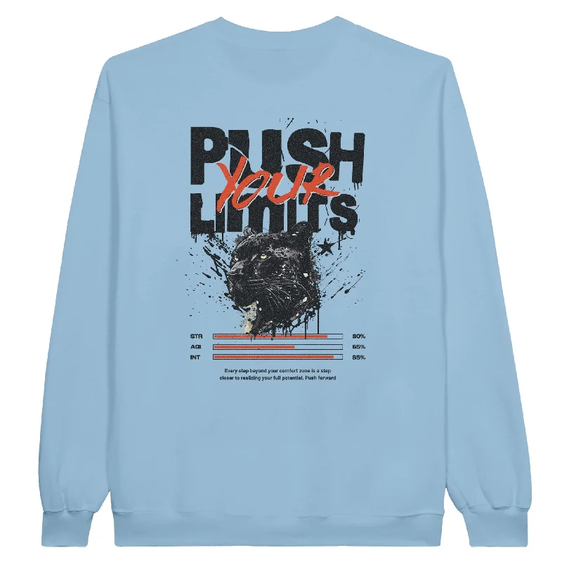 Midnight Madness Push Your Limits Unisex Crewneck Sweatshirt