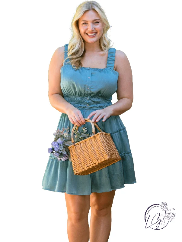 Bonus Savings Curvy Tides Shift Tiered Dress