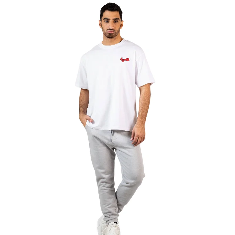 Exclusive Offers BOSHIES - White Side Hobb T-shirt