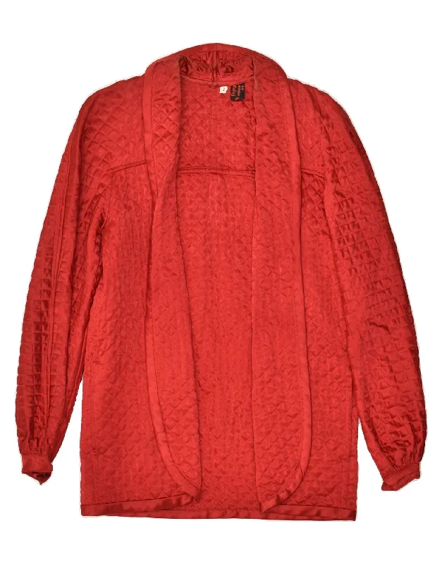Must-Have Deals VINTAGE Womens Cardigan Top UK 14 Large Red