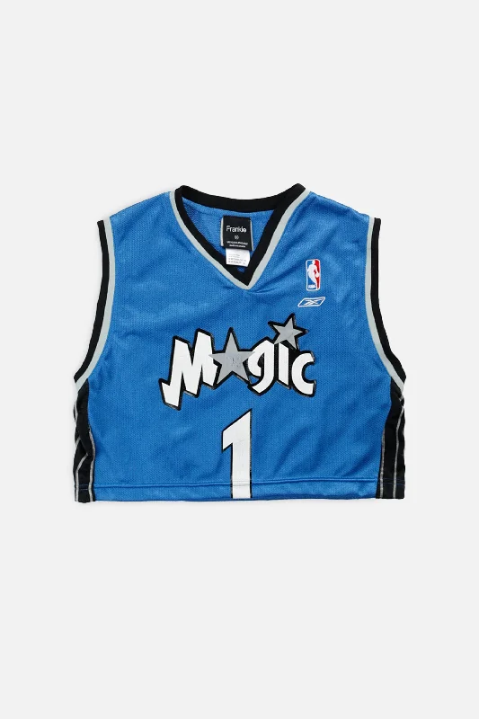 Instant Discount Rework Orlando Magic NBA Crop Jersey - XS