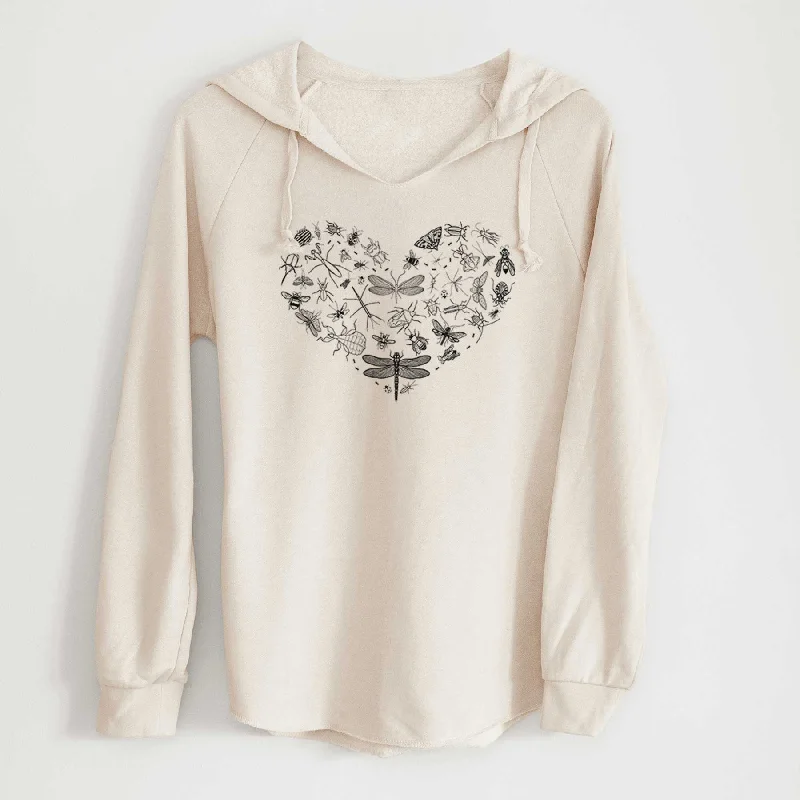 Final Sale Heart Full of Insects - Cali Wave Hooded Sweatshirt