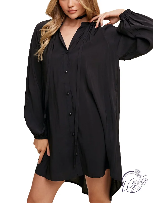 Price Rollback Breeze Kissed Button Down Dress