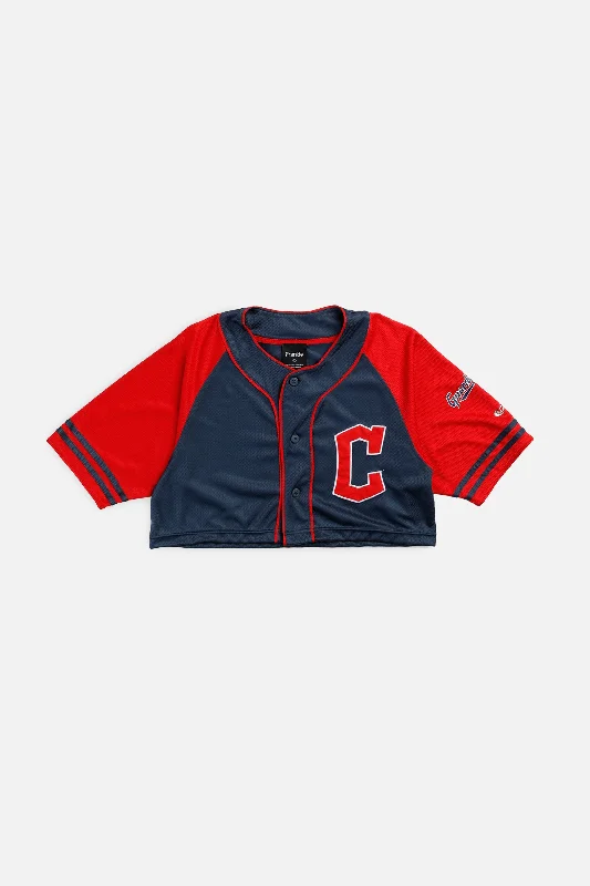 Daily Specials Rework Crop Cleveland Guardians MLB Jersey - S
