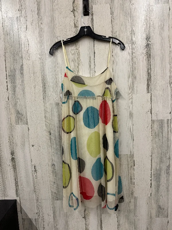 Major Savings Beige Dress Party Short Glam, Size M