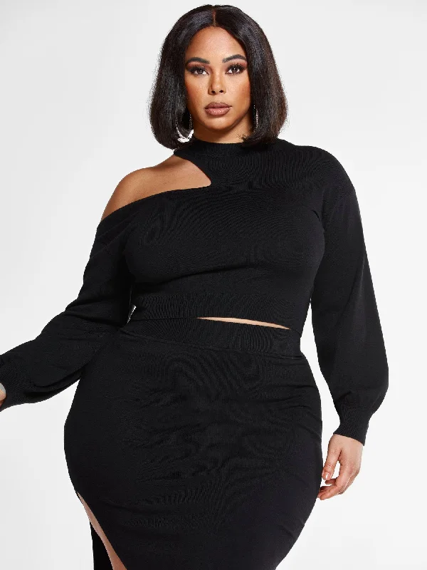 Limited Quantity Natalie Cut Out Shoulder Sweater