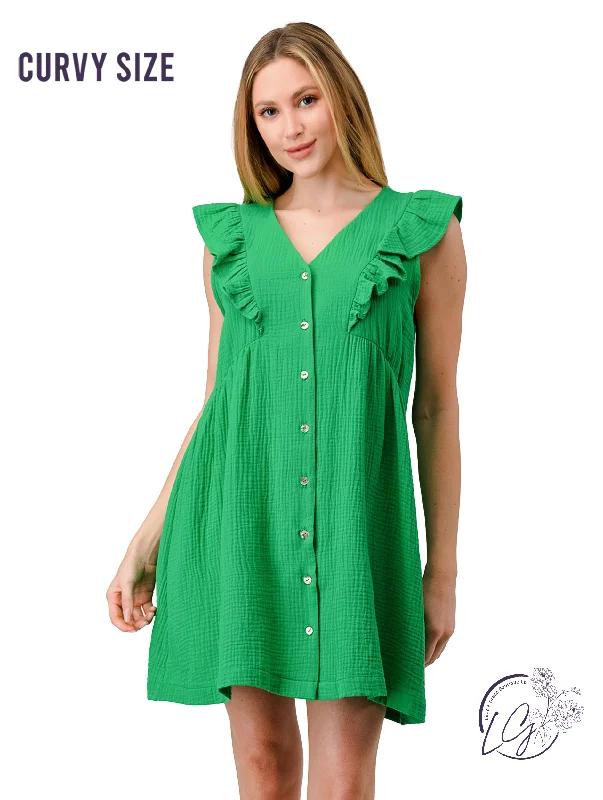 Time-Limited Offer Curvy Zephyr Allure Sleeveless Dress