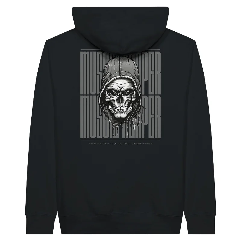 Act Fast Muscle Reaper Skull Unisex Pullover Hoodie