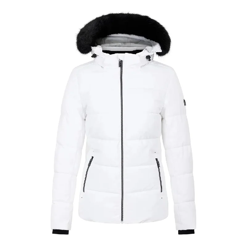 Today’s Deal Glamourize V Baffled Ski Jacket - White