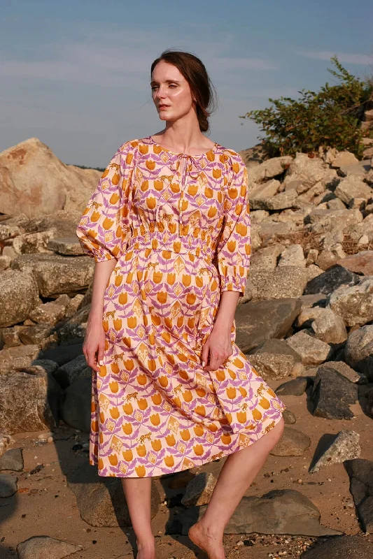 Limited Time Leopards Land Midi Dress