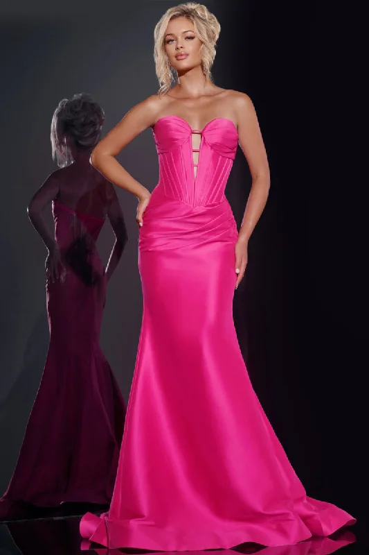 New Markdowns Jovani 43350 Sweetheart Corset Prom Dress Plunging Neckline Evening Gown New Markdowns Jovani 43350 Sweetheart Corset Prom Dress Plunging Neckline Evening Gown