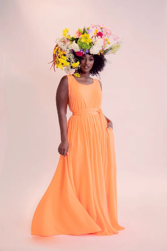 New Markdowns Flowy Sleeveless Maxi Dress- JIBRI