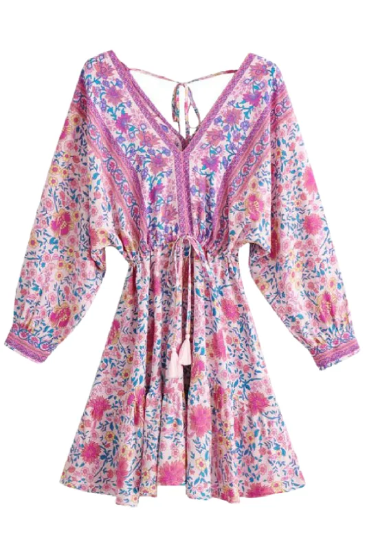 Special Price 'Wanda' V-Neck Floral Printed Dress